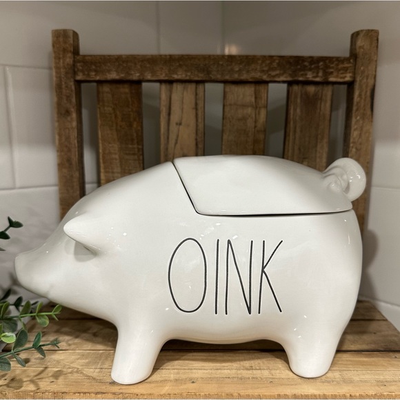 🆕 Rae Dunn | "OINK" Pig 🐖 Canister! - Picture 8 of 10
